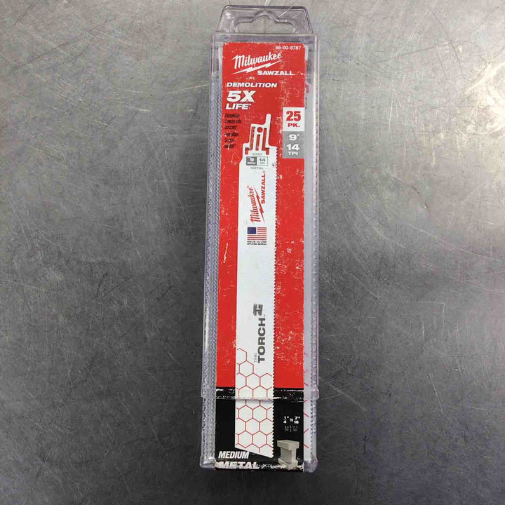 ミルウォーキー　セーバーソ刃　25枚入り　48-00-8787【草加店】