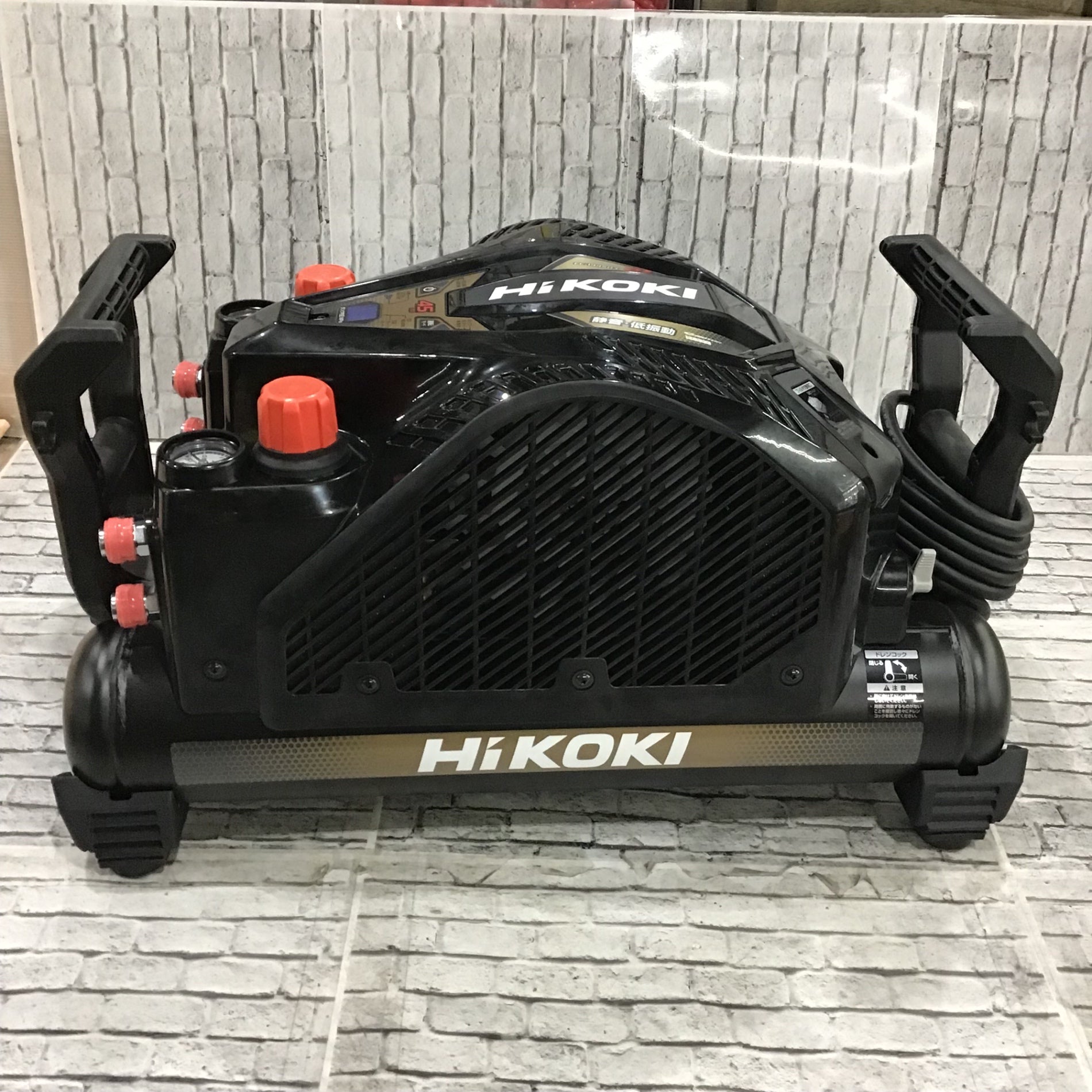 ☆ハイコーキ(HIKOKI ※旧:日立工機) エアコンプレッサー EC1445H3(CS
