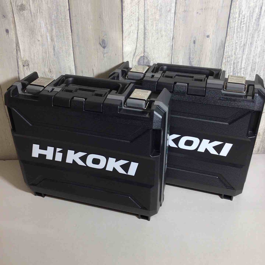 【未使用品】 2台セット ハイコーキ HIKOKI 日立 コードレス インパクトドライバ スパイダーイエロー WH36DD(2XHYSZ) インパクト イエロー 黄 純正 充電式 【戸田店】