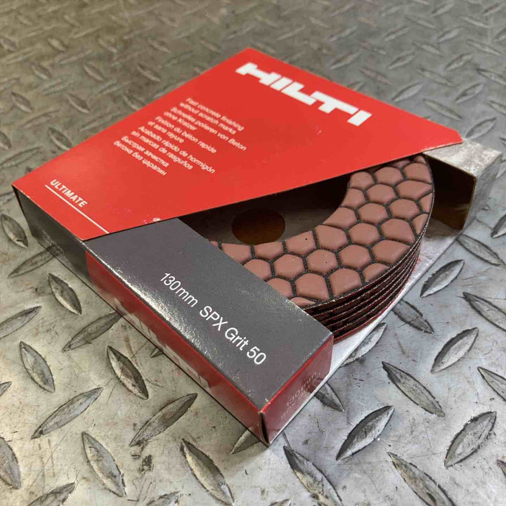 ◇ヒルティ(HILTI) 130 SPX  SPX 仕上げパッド (130mm)　30枚入り #2207450【草加店】