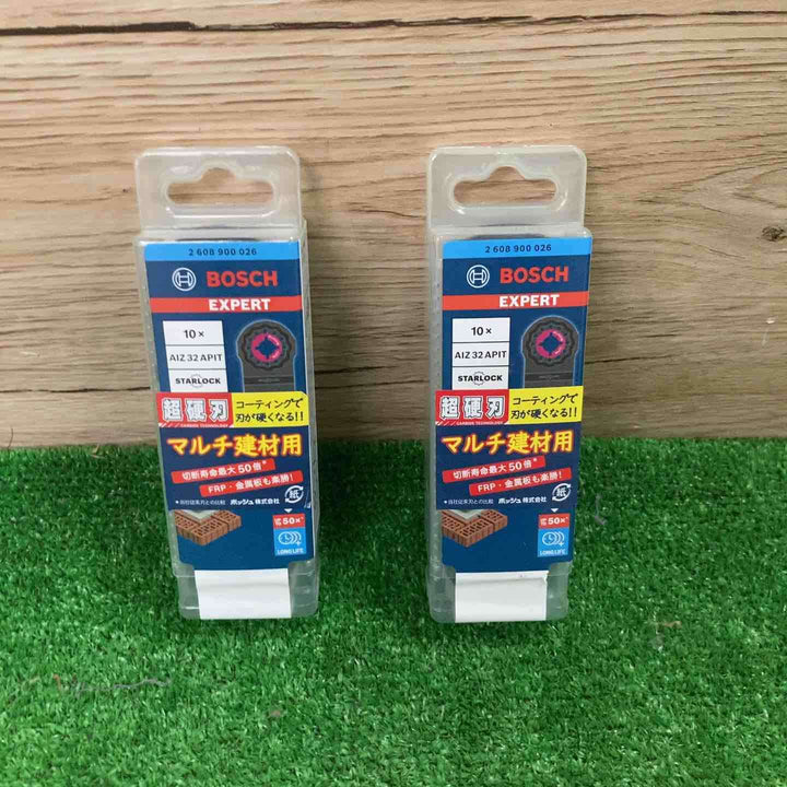 ◇ボッシュ(BOSCH) マルチツールブレードスターロック AIZ32APIT/10 10本入り 2個セット【町田店】
