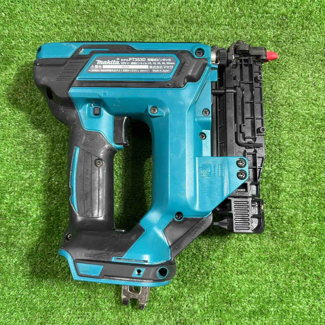 ★マキタ(makita) コードレスピンネイラ PT353DRG 動作確認済み バッテリー×1、充電器付き【川口店】