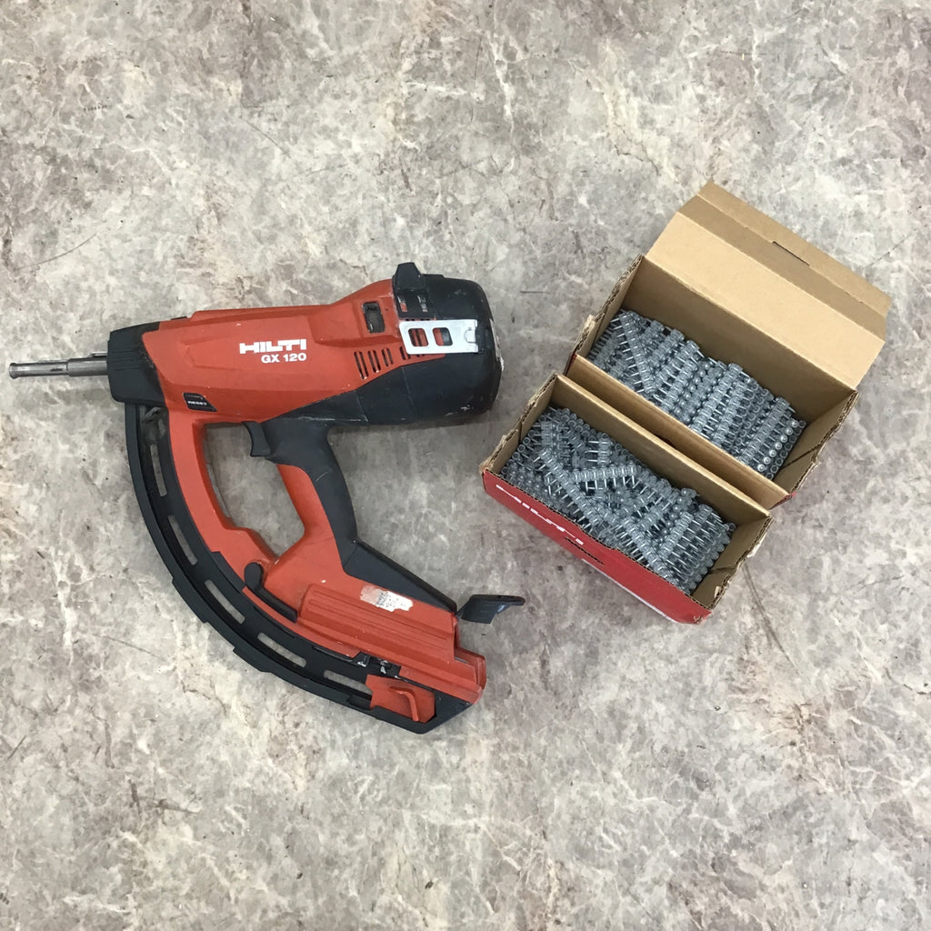 〇ヒルティ(HILTI) ガス式鋲打機 GX120【所沢店】 – アクトツールオンラインショップ