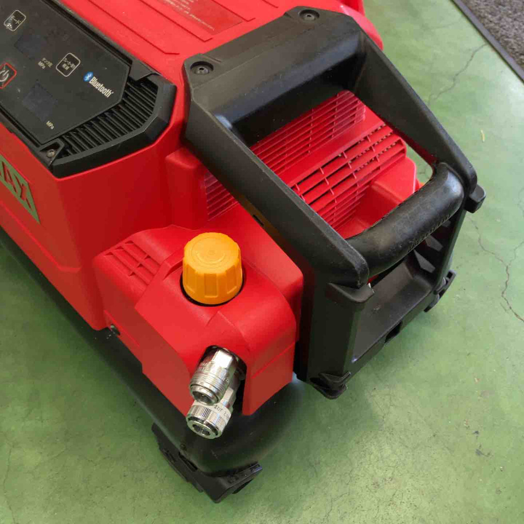 【決算セール！充填約5分★中古】 マックス MAX エアコンプレッサー・AK-HL1310E_レッド ■送料無料・代引き・店頭受取対応■ 【桶川店】