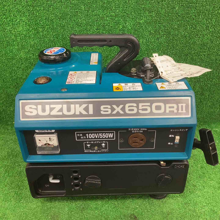 SUZUKI 発電機 SX650R2※未使用の長期保管品【川崎店】