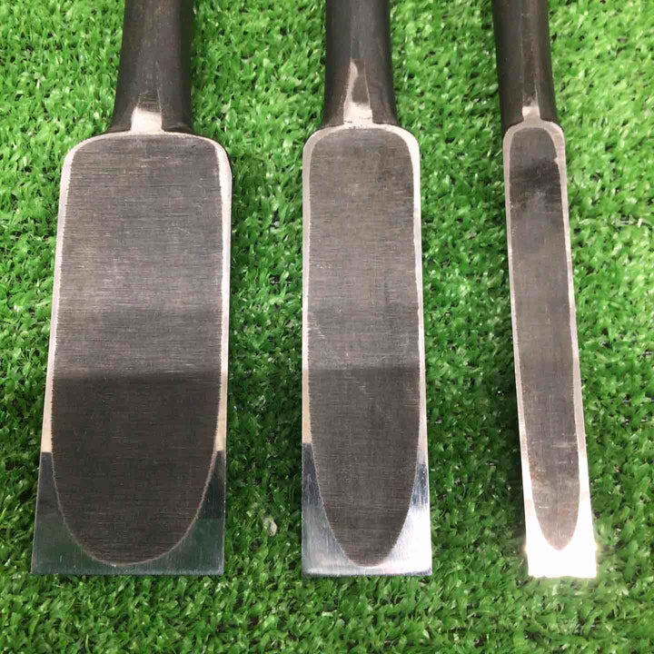 【中古・現状品】 秀幸 銘 鑿 のみ ＊3本組 【鴻巣店】