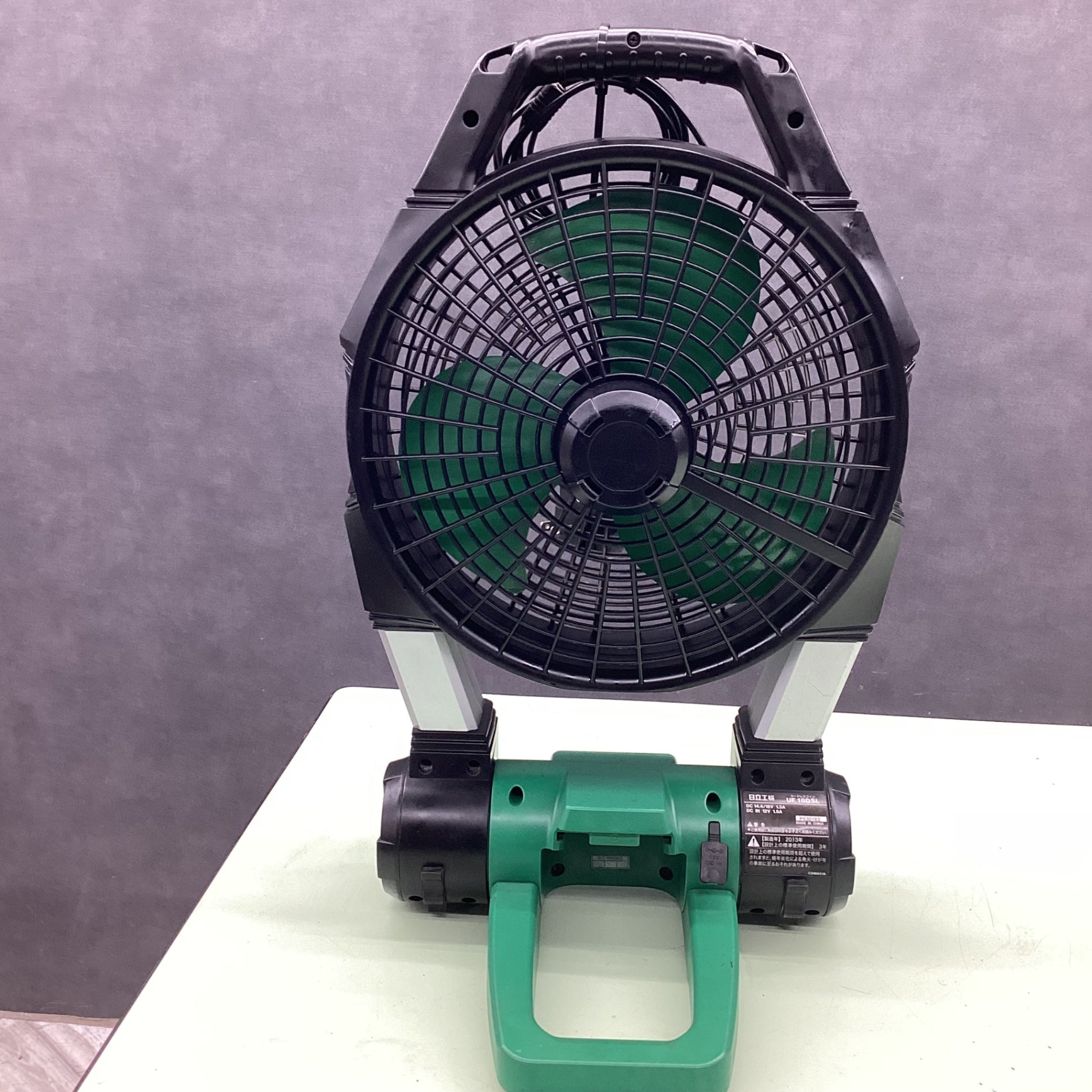 〇ハイコーキ(HIKOKI ※旧:日立工機) コードレスファン UF18DSL(NN)本体