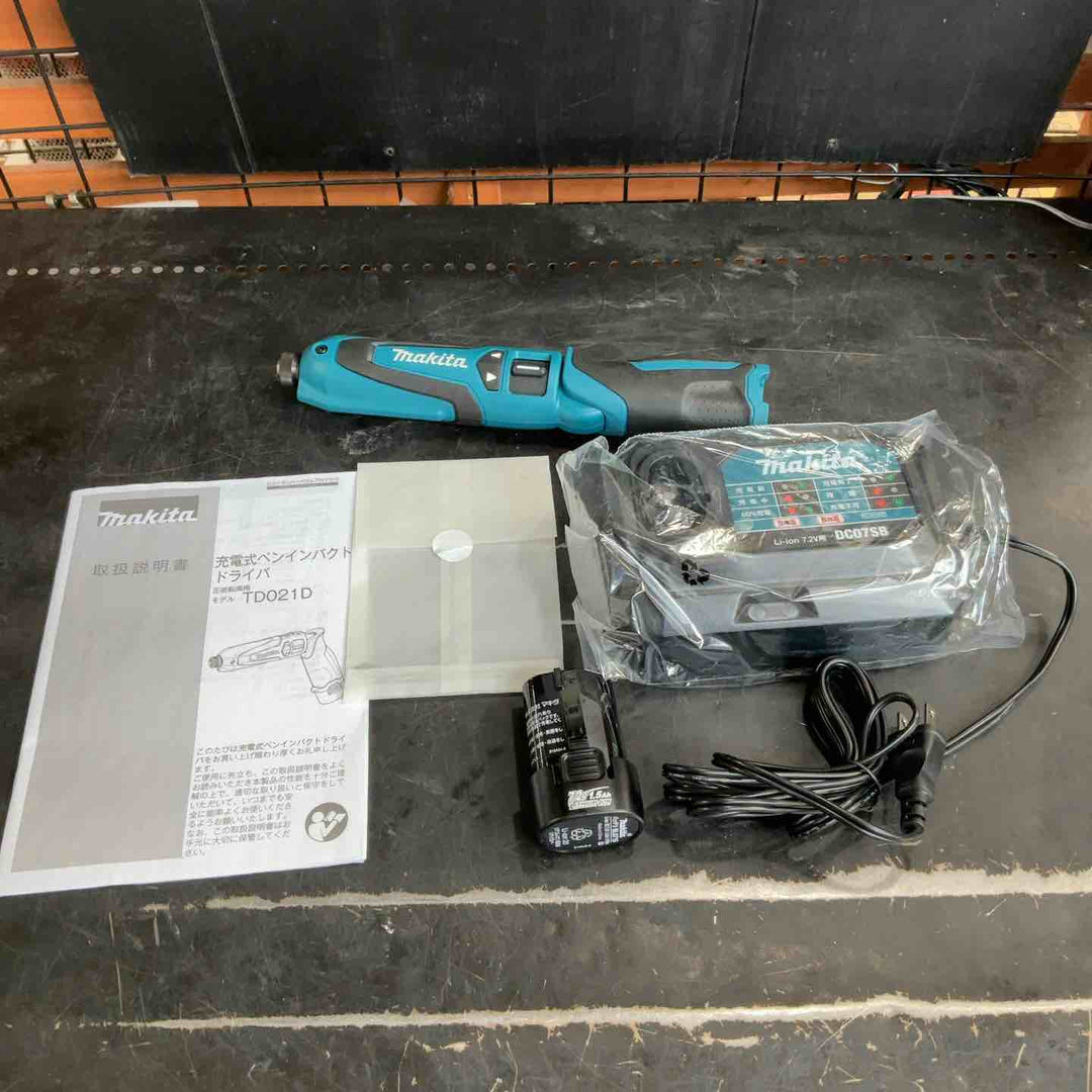☆マキタ(makita) コードレスペンインパクトドライバ TD021DSHSP【草加店】