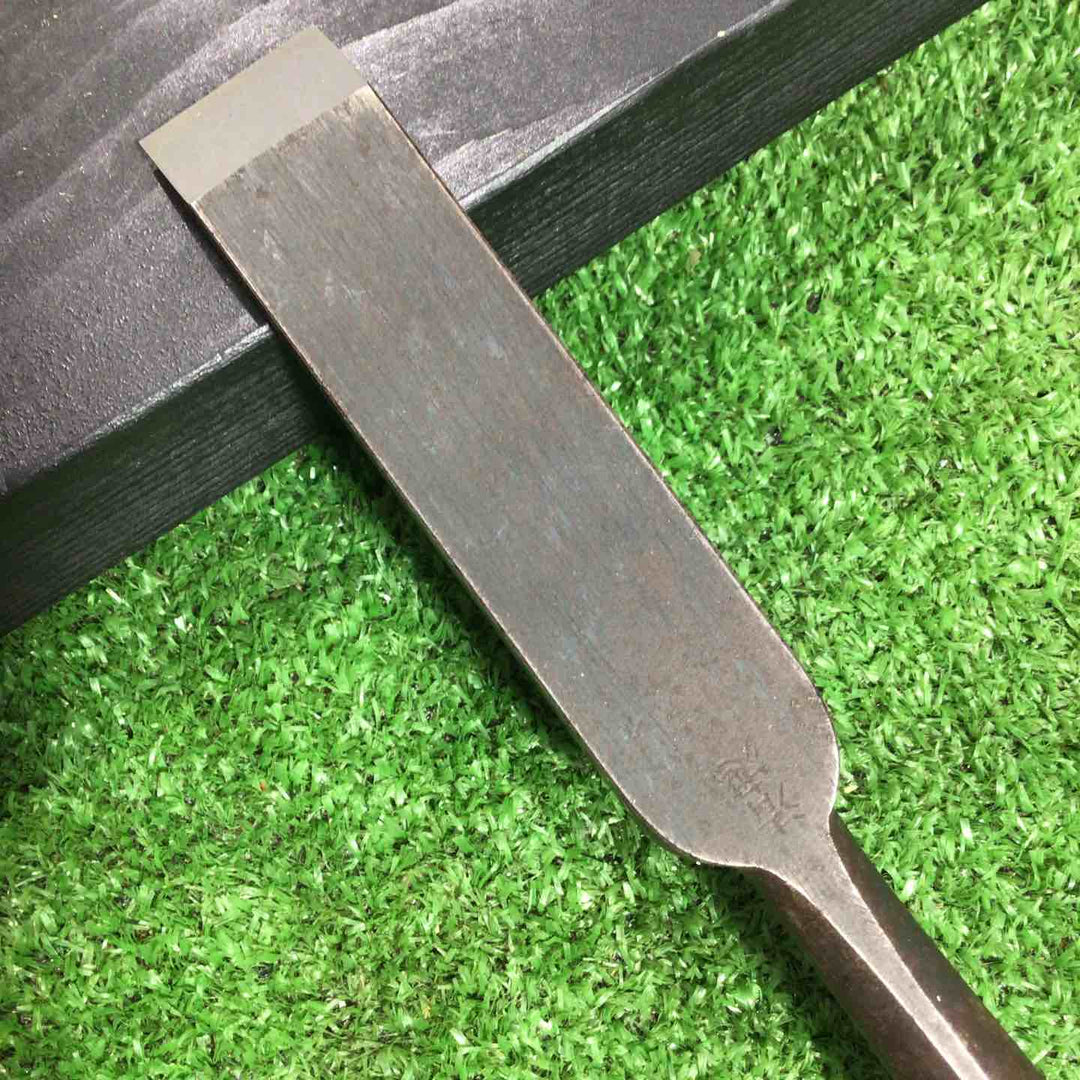 清忠 突き鑿 全長約305mm 先端幅約24mm 【川口店】