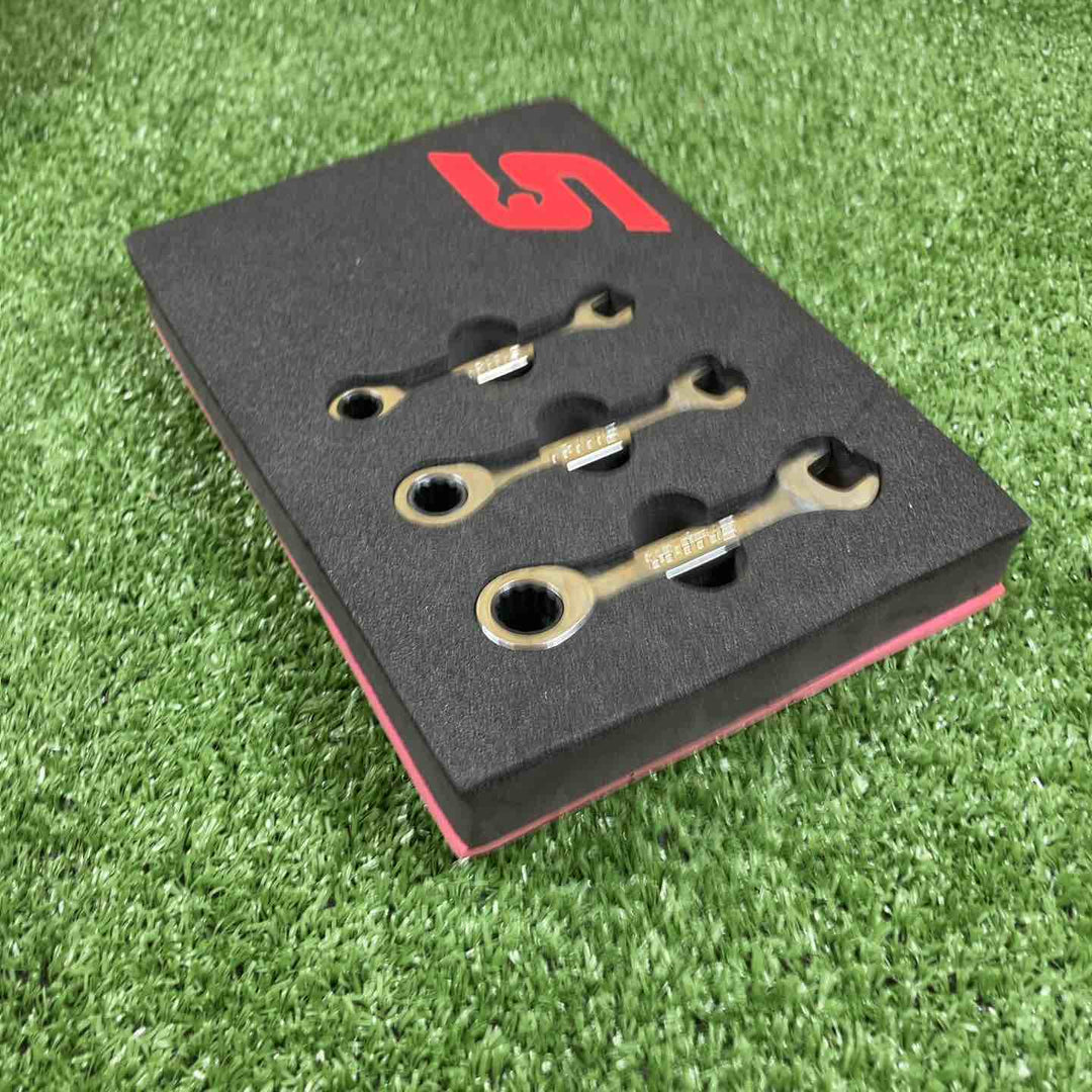 ▲Snap-on コンビネーションラチェットレンチセット OXIRM8 OXIRM10 OXIRM12【川崎店】