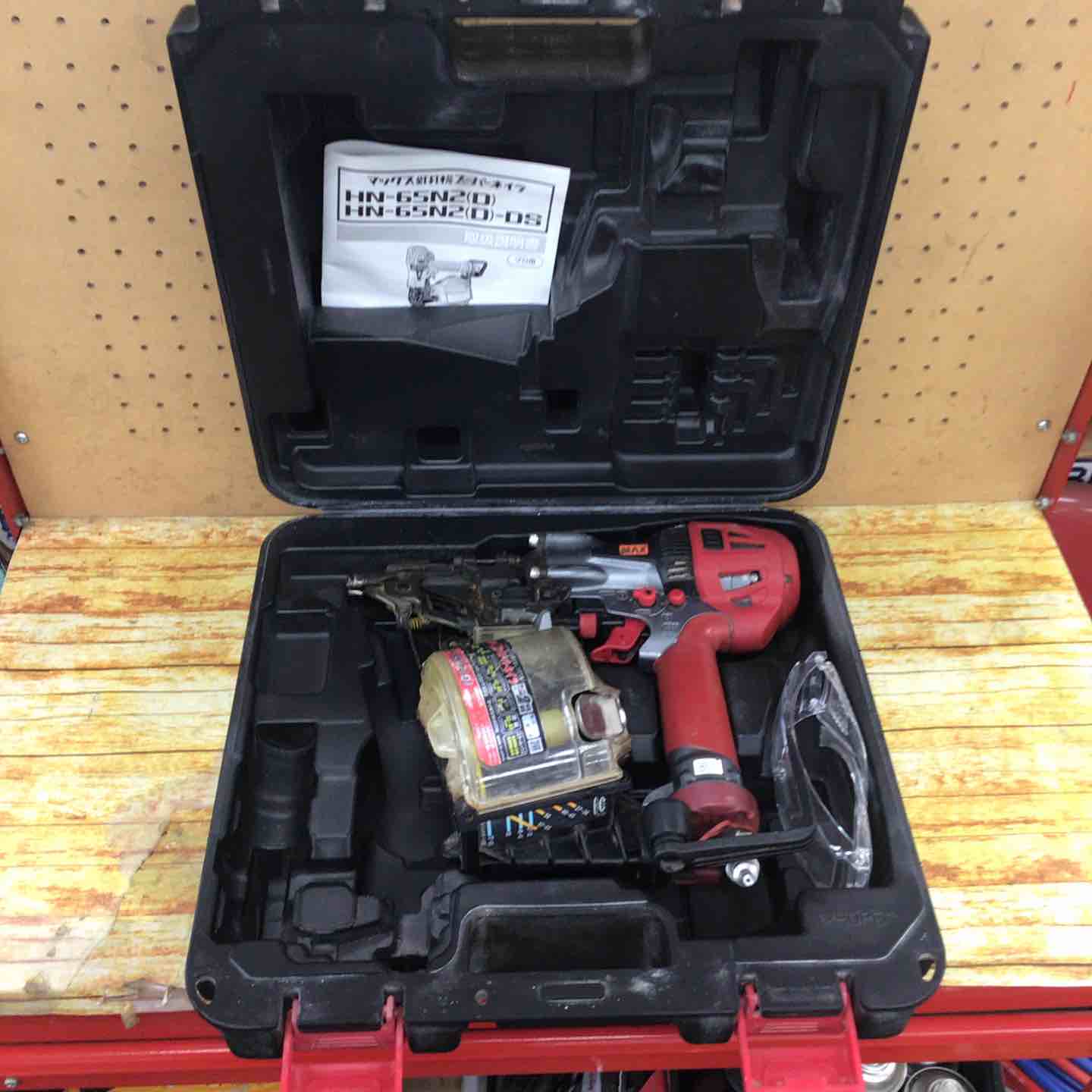 ☆マックス(MAX) 高圧エア釘打ち機 HN-65N2(D)【川崎店】 – アクト ☆マックス(MAX) 高圧エア釘打ち機 HN-65N2(D)【川崎店】 – アクト