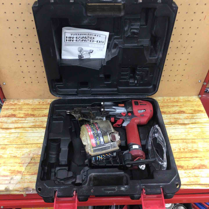 ★マックス(MAX) 高圧エア釘打ち機 HN-65N2(D)【川崎店】