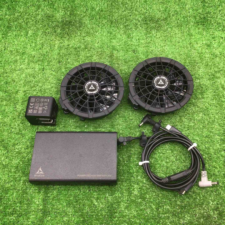 WindCore WZ4470 ワークマン バッテリー・充電器セット　出力15V【富山店】●レコン
