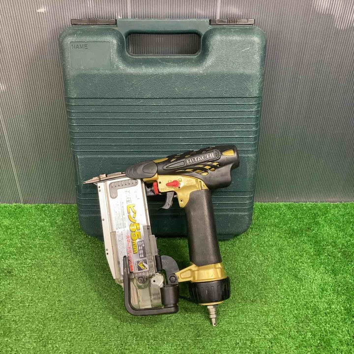 【中古品】★ハイコーキ(HIKOKI ※旧:日立工機) 高圧ピンネイラ NP55HM ◇自店メンテナンス済♪【岩槻店】