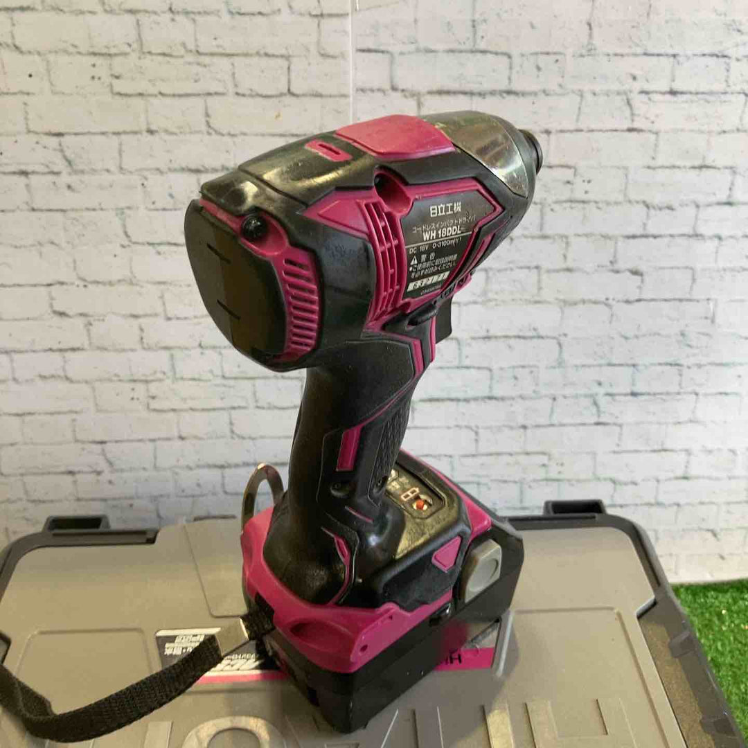 ★ハイコーキ(HIKOKI ※旧:日立工機) コードレスインパクトドライバー WH18DDL(2LSCK)(R)【町田店】