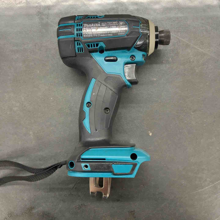 ★マキタ(makita) コードレスインパクトドライバー TD138DZ【戸田店】