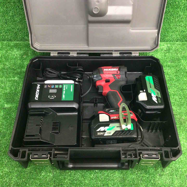 【中古品】 ハイコーキ/HIKOKI コードレスインパクトドライバ スコーピオンレッド WH36DD(2XHRSZ) 【鴻巣店】