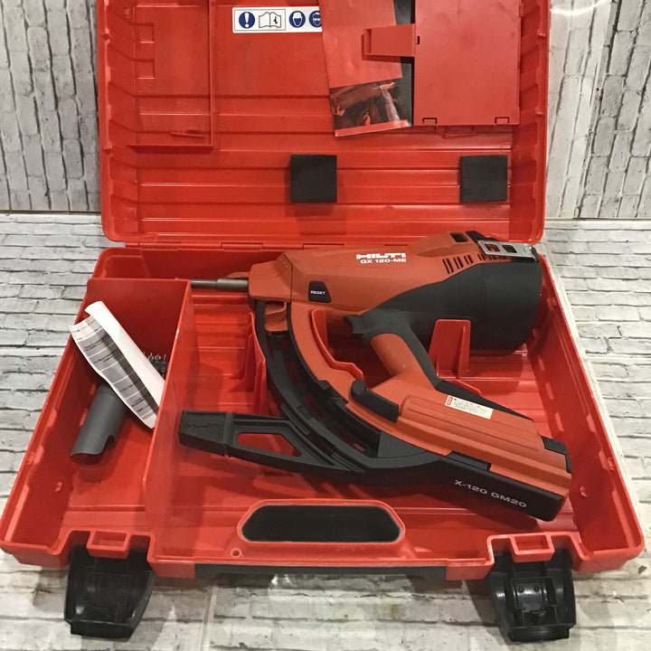 〇ヒルティ(HILTI) ガス式鋲打機 GX120-ME 電気・機械設備用【川口店】