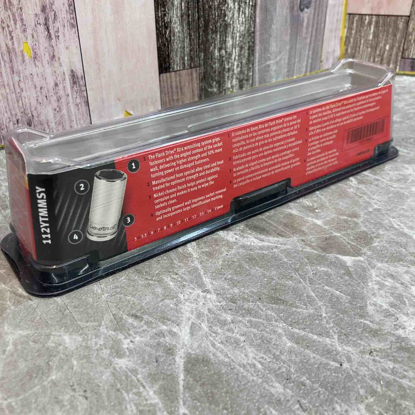 中古品】snap-on/スナップオン セミディープソケット 12ピースセット 1