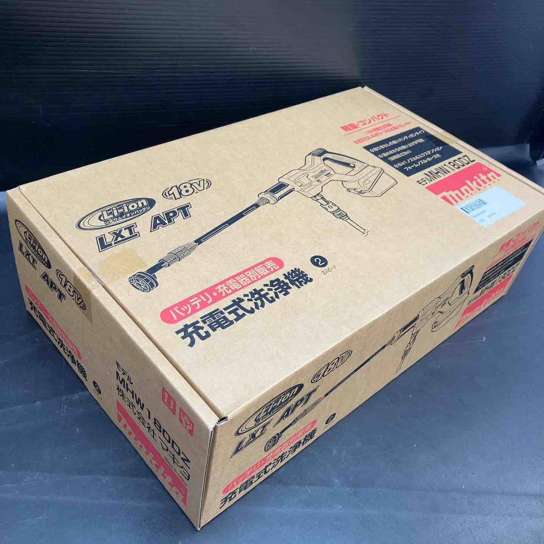 【未使用品】マキタ(makita) コードレス高圧洗浄機 MHW180DZ ペットボトルアダプタ付き【川越店】