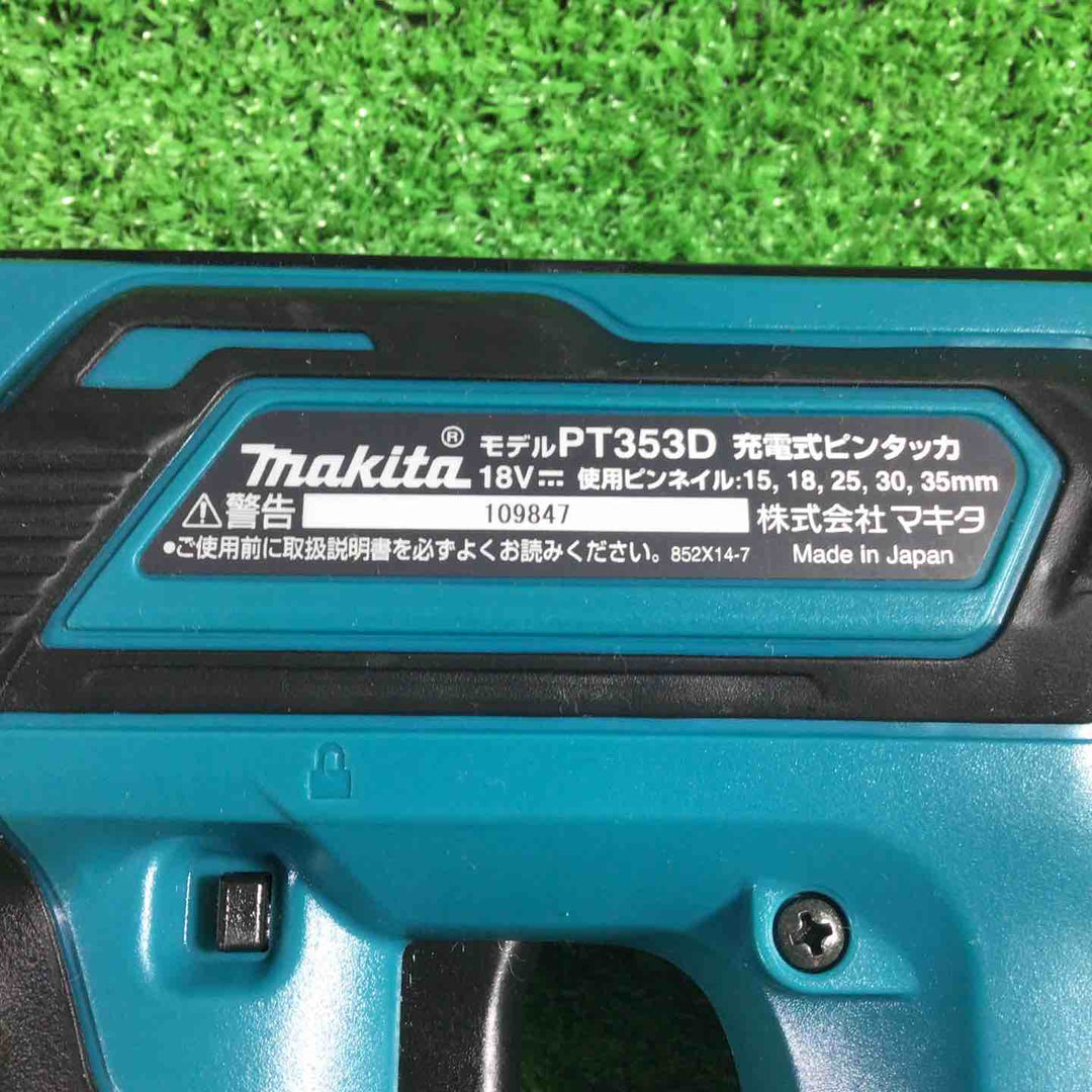 ★マキタ(makita) コードレスピンネイラ PT353DZ【川口店】