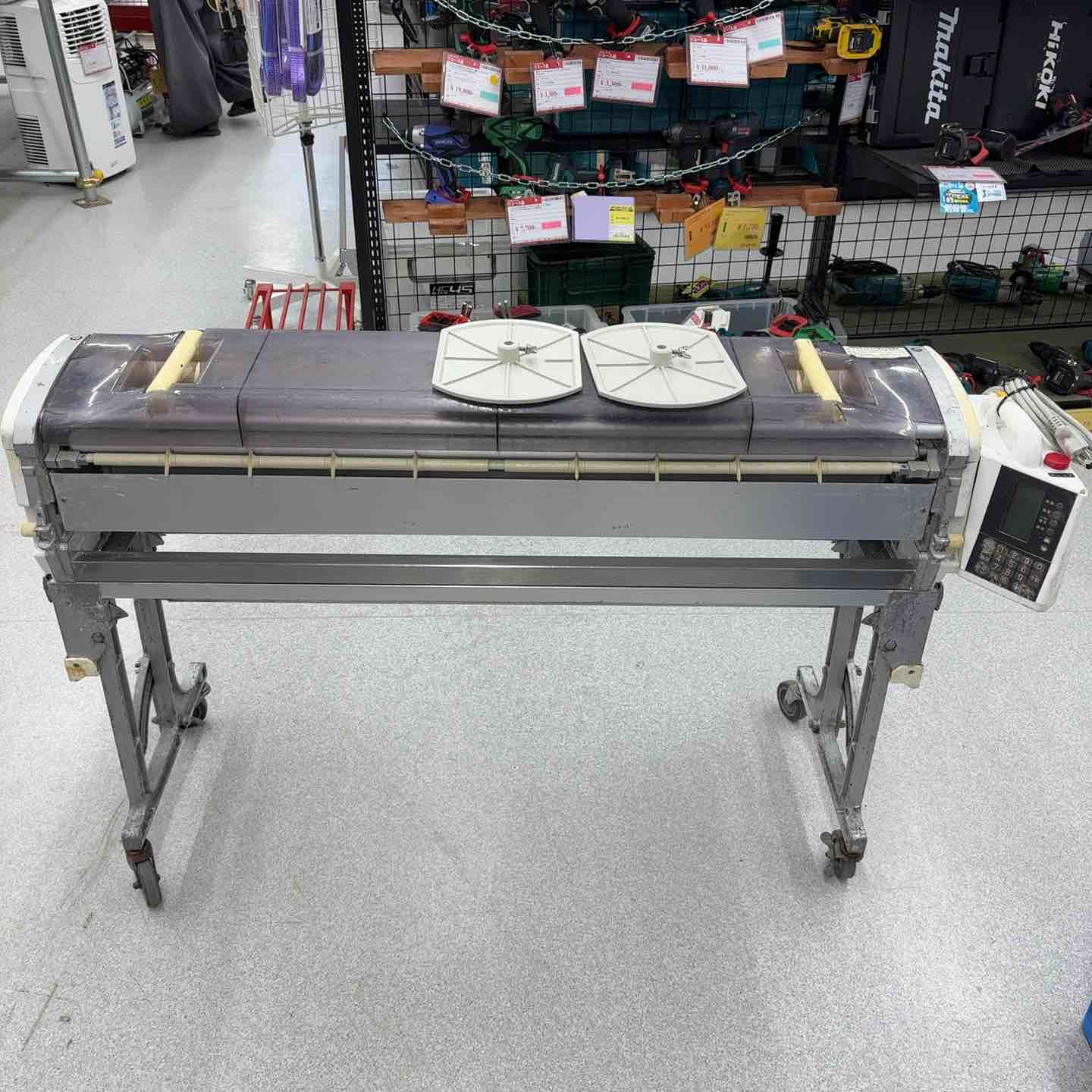 Yahoo!オークション - 極東産機 自動壁紙糊付機