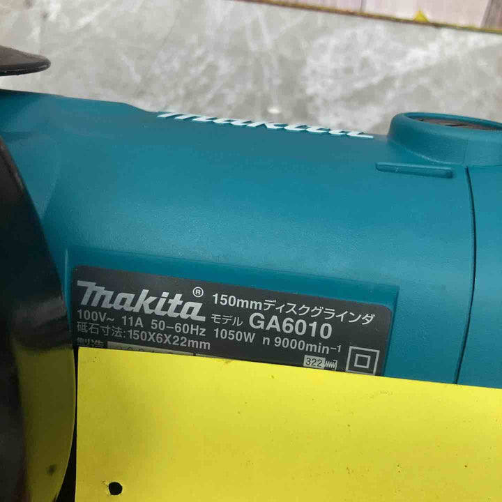 ◇マキタ(makita) 150mmディスクグラインダ GA6010【八潮店】