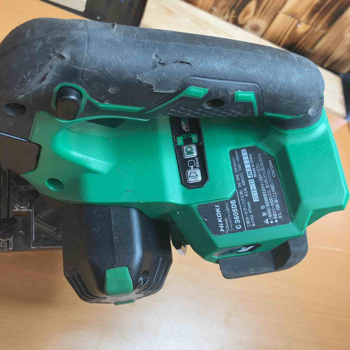 ★ハイコーキ(HIKOKI ※旧:日立工機) コードレス丸のこ C3605DB(NN)【越谷店】