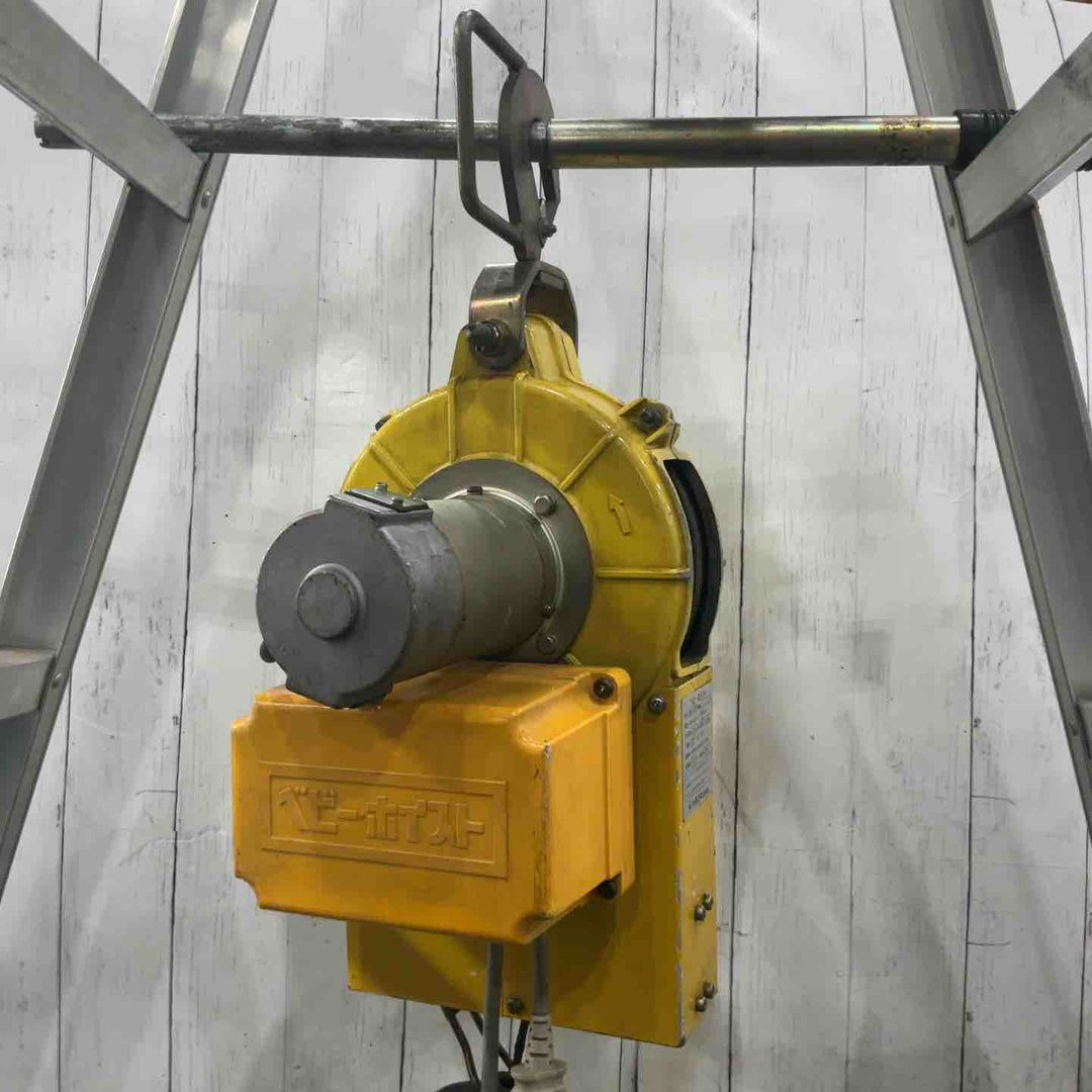 ◇トーヨーコーケン(TKK) ベビーホイスト BH-400  電動ウインチ(ワイヤー) 動作確認済【川口店】