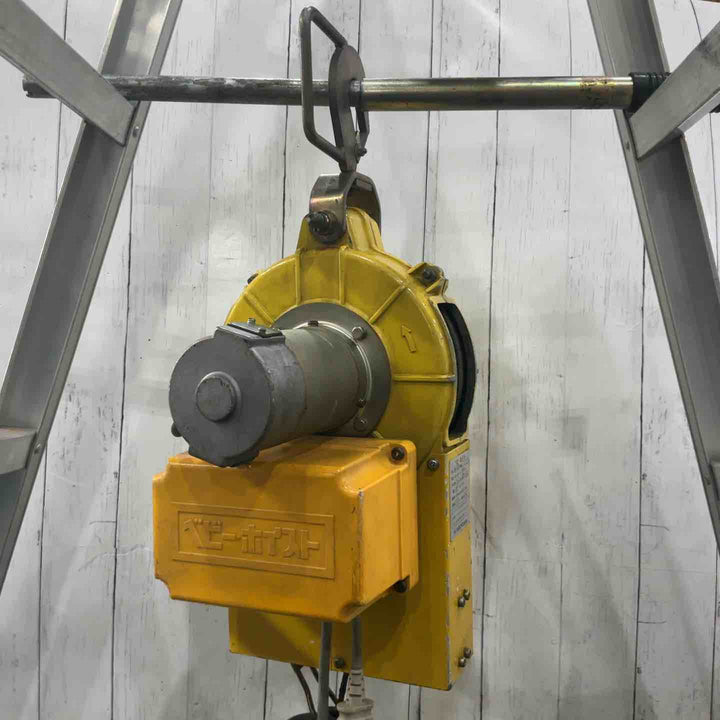 ◇トーヨーコーケン(TKK) ベビーホイスト BH-400  電動ウインチ(ワイヤー) 動作確認済【川口店】