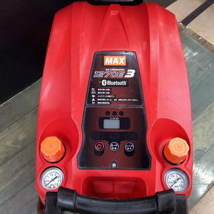 マックス(MAX) エアコンプレッサー AK-HH1270E3_レッド 【東大和店】