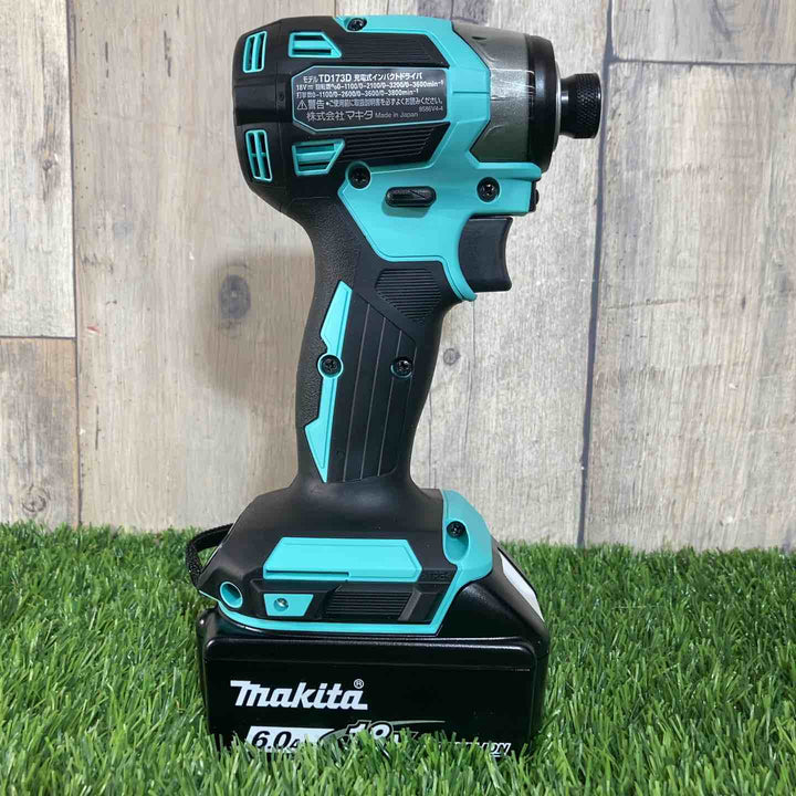 ★マキタ(makita) 18Vコードレスインパクトドライバ TD173DGXTB ターコイズブルー 限定色【戸田店】