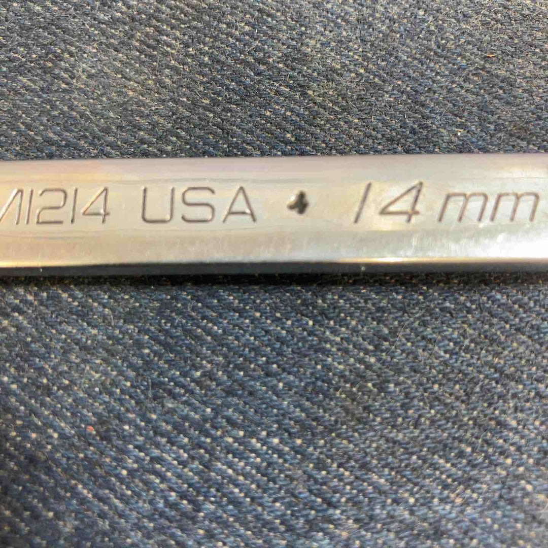 ◇スナップオン(Snap-on) ストレートメガネレンチ 0° オフセットヘッド 12ポイント ロングハンドル サイズ:12-14mm XDHFM1214【八潮店】