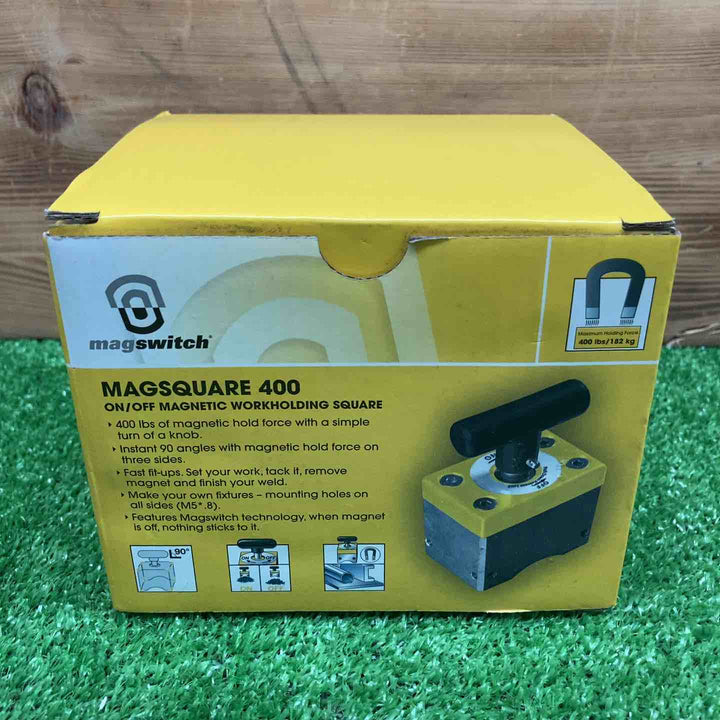 【未使用品】 マグスイッチ マグスクエア 400 マグネットホルダ (181kg) 8100238 【鴻巣店】