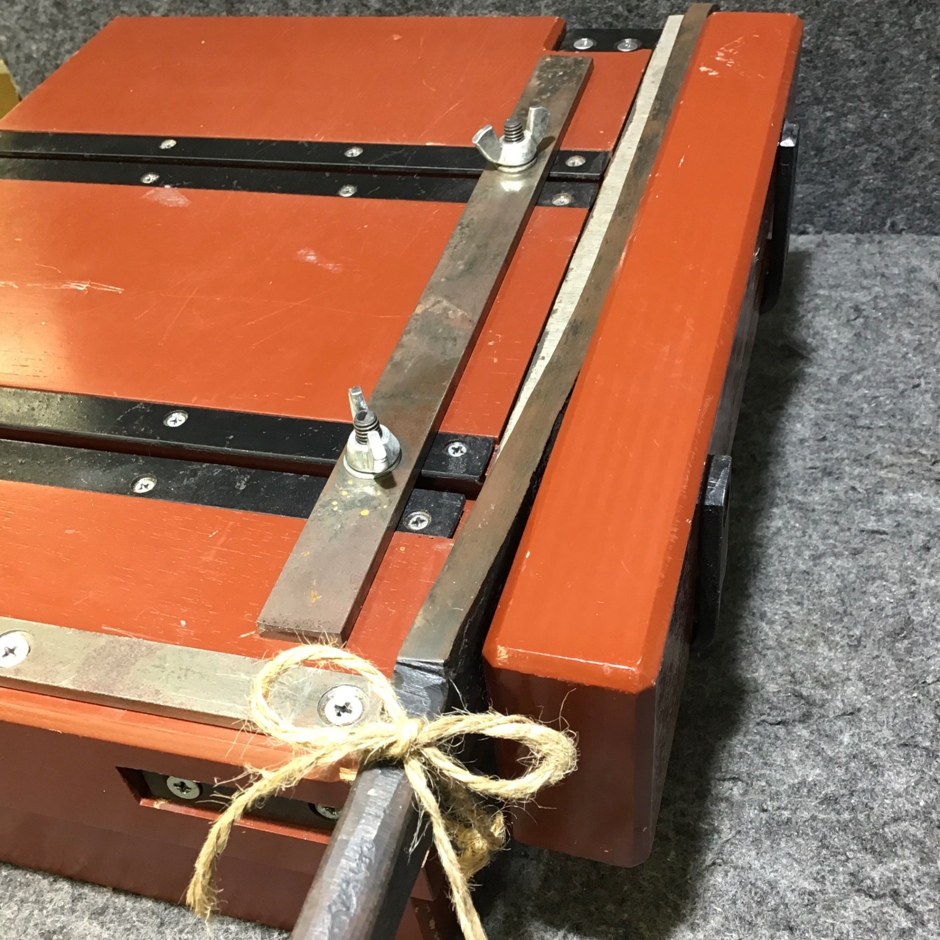 中古】盛光 台付押切 切断機 シャーリング OSDT-0380 切断長