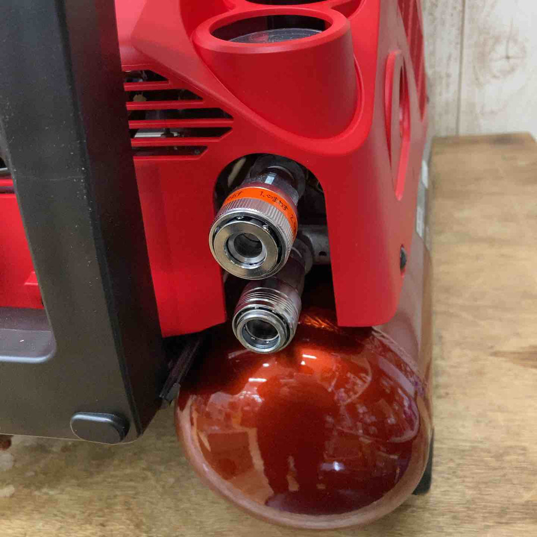 【未使用】★マックス(MAX) エアコンプレッサー AK-HL1270E3_レッド【柏店】