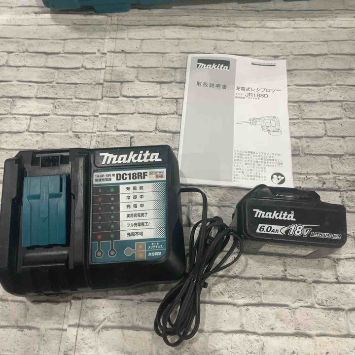 ★マキタ(makita) コードレスレシプロソー JR188DRGX【川口店】