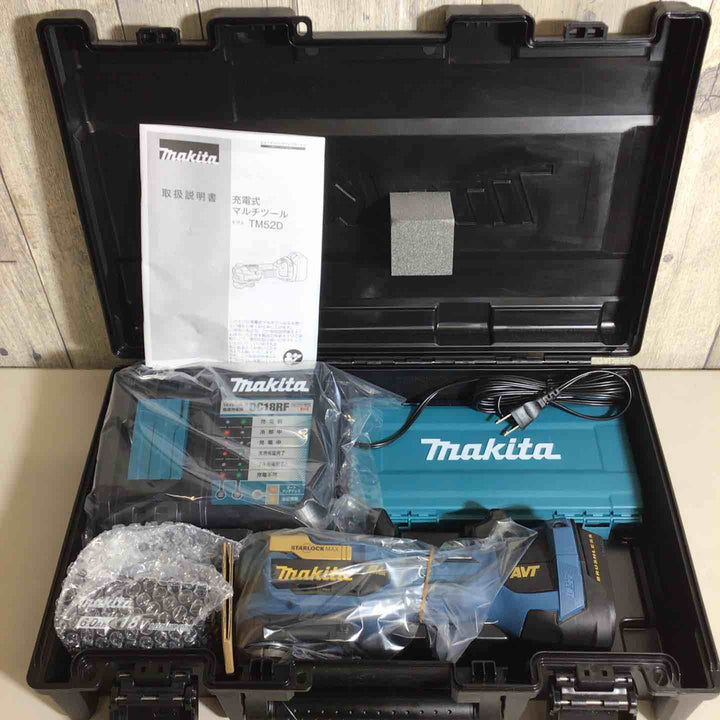 ★マキタ(makita) コードレスマルチツール TM52DRGPB LXT20周年記念限定カラー プレミアムブルー【戸田店】