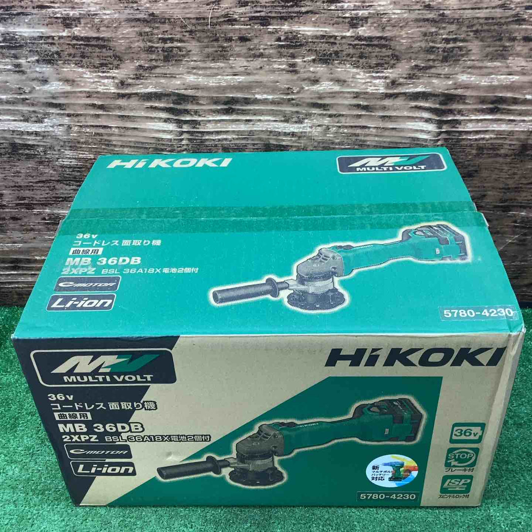 ☆ハイコーキ(HIKOKI ※旧:日立工機) コードレス面取り機 MB36DB(2XPZ) 曲面用【川越店】
