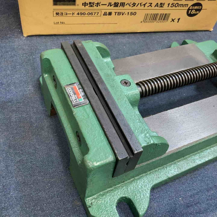 ◇TRUSCO(トラスコ) 中型ボール盤用ベタバイス A型 150mm TBV-150【八潮店】