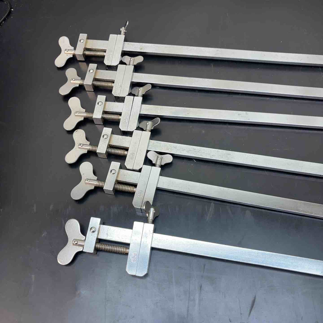 山崎製作所/YAMAZAKI ハタガネ はた金 全長約700mm 6本セット【岩槻店】