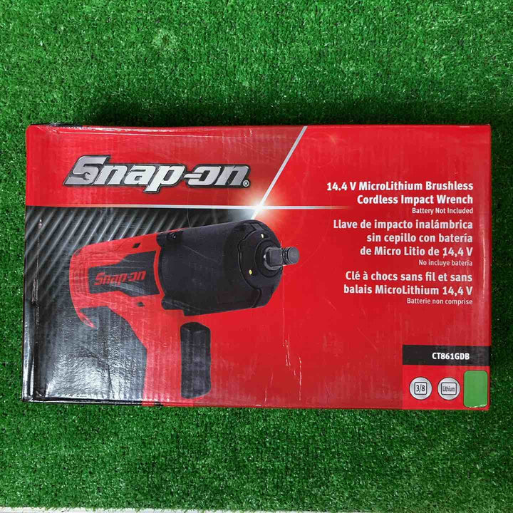 スナップオン/Snap-on 14.4V 3/8sq コードレスインパクトレンチ CT861GDB 本体のみ グリーン 【岩槻店】