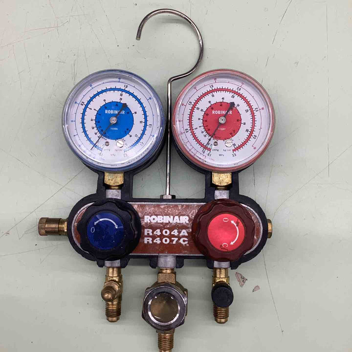 ROBINAIR ゲージ マニホールド R407C R404A【越谷店】