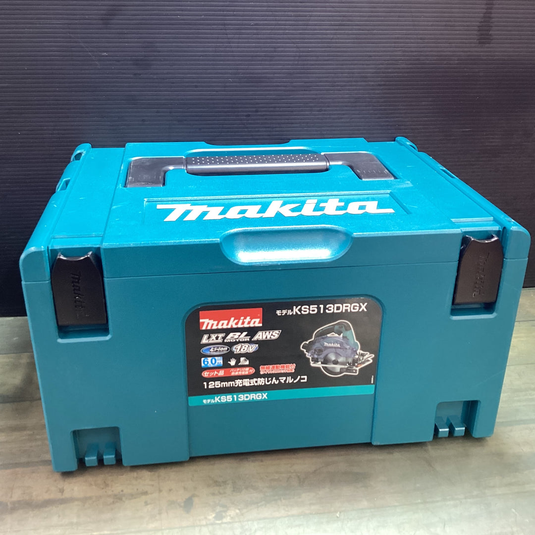 【未使用品】★マキタ(makita) コードレス防じん丸のこ  KS513DRGX【東大和店】