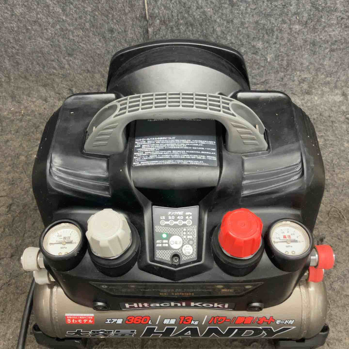 【現状品】★ハイコーキ(HIKOKI ※旧:日立工機) エアコンプレッサー EC1245H【鴻巣店】