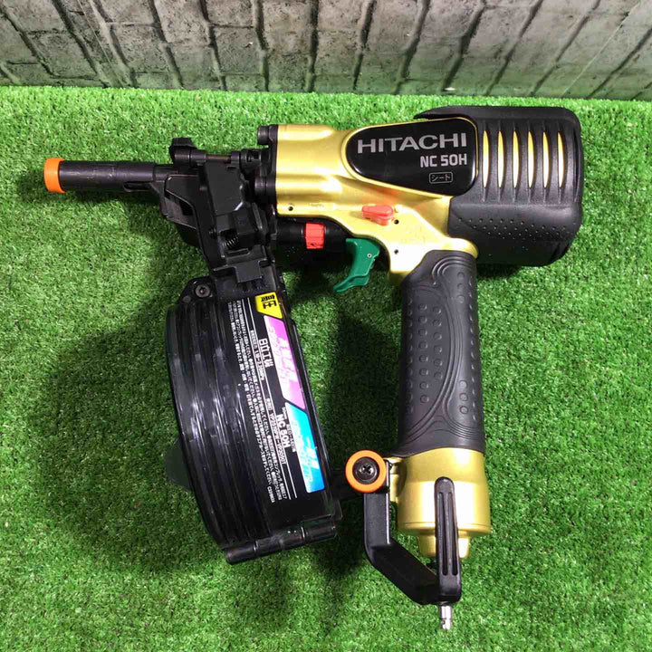 ★ハイコーキ(HIKOKI ※旧:日立工機) 高圧エア釘打ち機 NC50H【川口店】