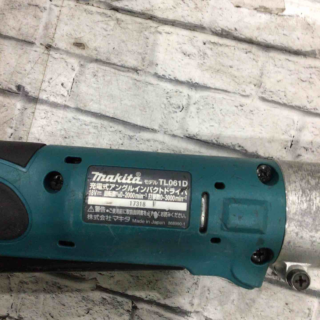 ★マキタ(makita) 充電式アングルインパクトドライバ 18V TL061DZ【川口店】