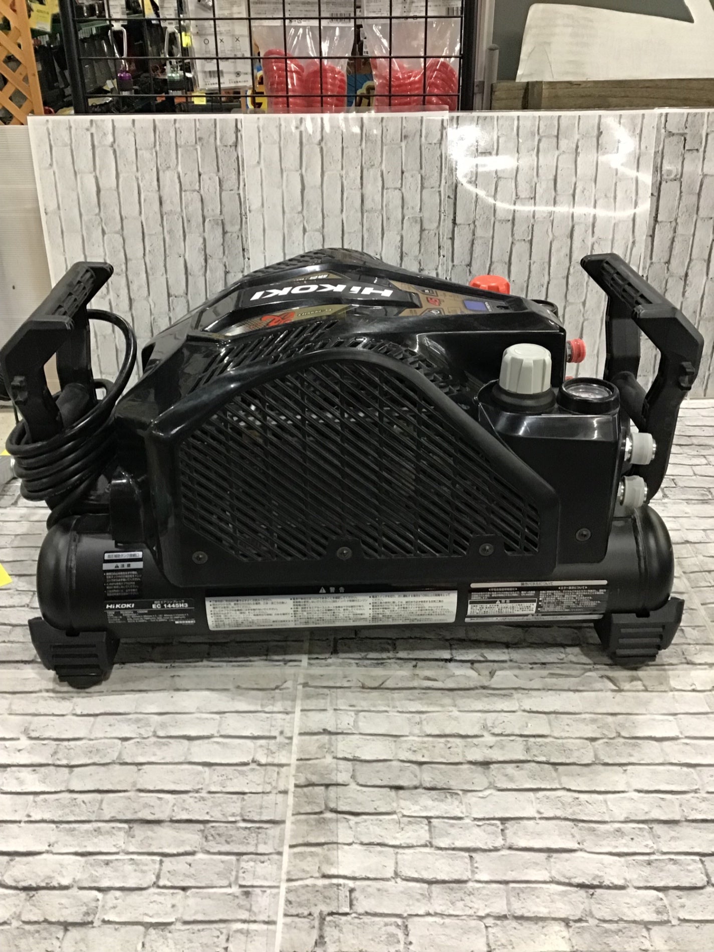 ☆ハイコーキ(HIKOKI ※旧:日立工機) エアコンプレッサー EC1445H3(CTN