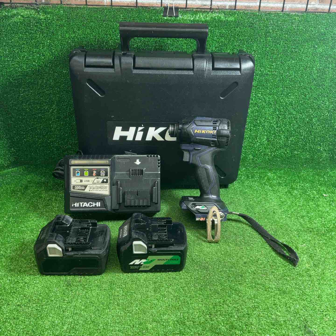 ◇ハイコーキ(HIKOKI ※旧:日立工機) コードレスインパクトドライバー WH36DC(2XPS)(BG)【藤沢店】