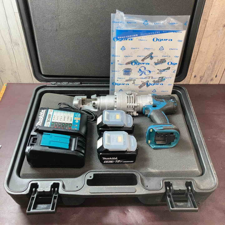 【中古品】 オグラ(Ogura) 18V コードレス鉄筋カッター HCC-16BL フルセット品 【東大和店】